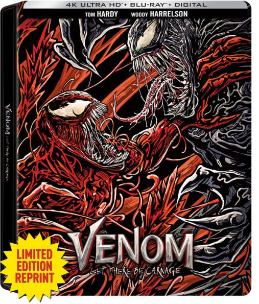 Venom: Let There Be Carnage [Limited Edition] [SteelBook] [4K Ultra HD Blu-ray/Blu-ray]