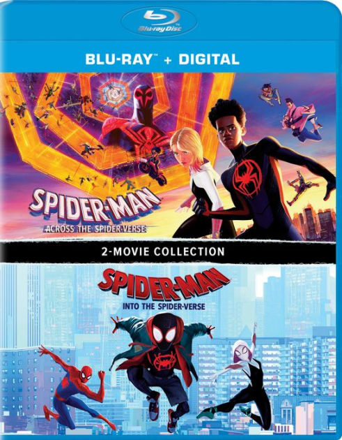 Spider-Man: Across the Spider-Verse/Spider-Man: Into the Spider-Verse  [Digital Copy] [Blu-ray]