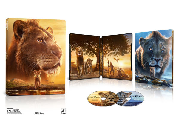 Mufasa: The Lion King [4K Ultra HD Blu-ray/Blu-ray][Steelbook]