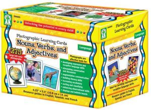 Nouns, Verbs and Adjectives Photo Set - 275 Cards