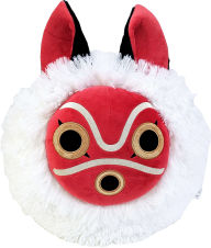 Title: Sun Arrow Plush Fluffy San Facemask - 15