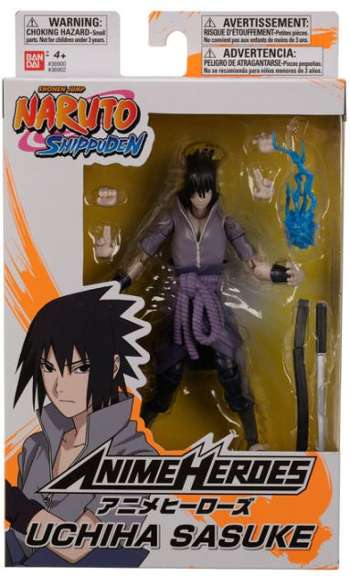 Bandai Anime Heroes Naruto - Naruto Uzumaki 6.5-in Action Figure with  Accessory Pack