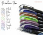 Alternative view 2 of Zebra Fountain Pen 0.6mm Assorted 7pk