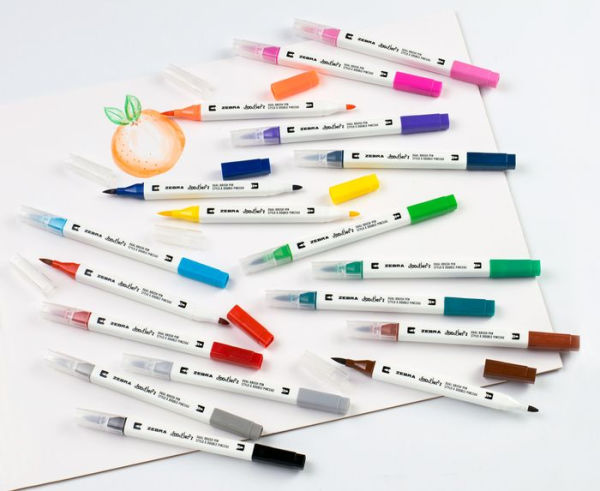 Doodler'z Dual Brush Markers Assorted 18pk