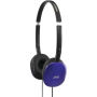 JVC America FLAT Headphones - Blue