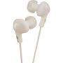 JVC Gumy Plus Earbuds with Mic - White