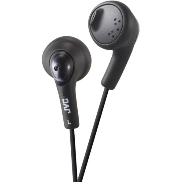 JVC GUMY EARBUDS - BLACK