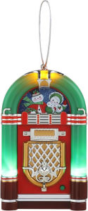 Title: Light-up Mini Jukebox Ornament
