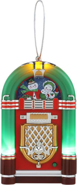 Light-up Mini Jukebox Ornament