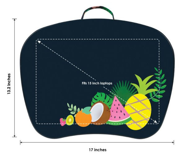 MyStyle Lap Desk, Tropical Fruit