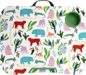 Alternative view 1 of Cup Holder Lap Desk, Jungle Animals