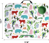 Alternative view 4 of Cup Holder Lap Desk, Jungle Animals