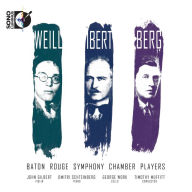Title: Weill, Ibert, Berg, Artist: Baton Rouge Symphony Chamber Players