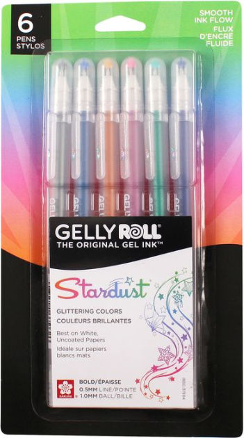 Gelly Roll Retractable Gel Pens- Pack of 3- Craft