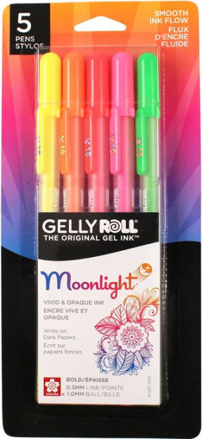 Sakura Gelly Roll Moonlight Gel Pen - 1.0 mm - 12 Color Set