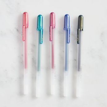 Sakura Gelly Role Fine Point Pen Set 5PK