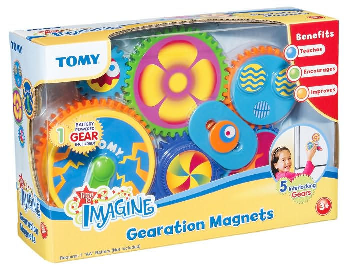 Tomy gearation store refrigerator magnets