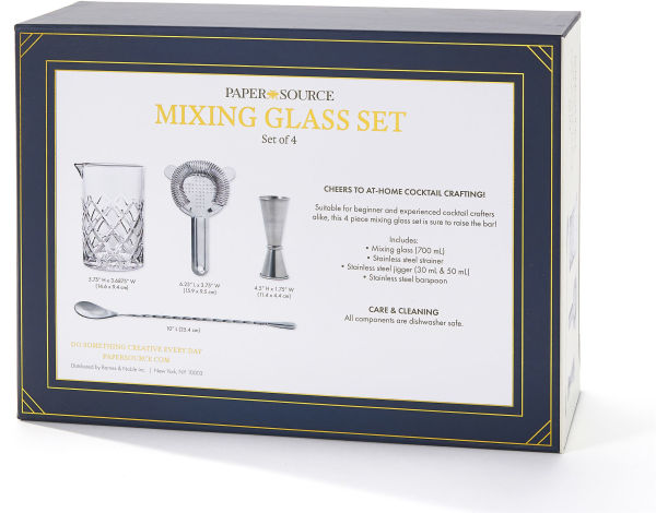 Mixing Glass Bar Set