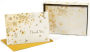 Papyrus Gold and Cream Floral Notecards