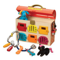 Title: B. Critter Clinic Toy Vet Play Set