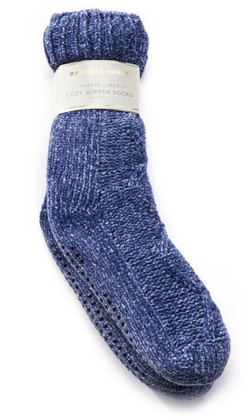 Mens Chenille Sock, Blue