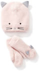Kids Cat Hat + Glove Set