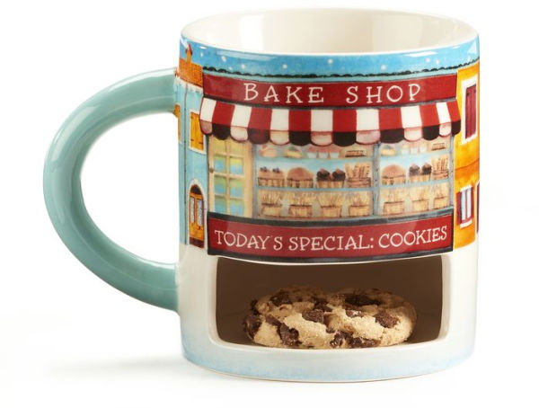 Winter Market Slotted Cookie Mug CA