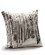 LED Light Up Cardinals in Forest Pillow
