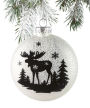 Christmas Ornament Black Forest Moose