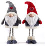 Assorted Standing Christmas Gnome Figurines - Fabric