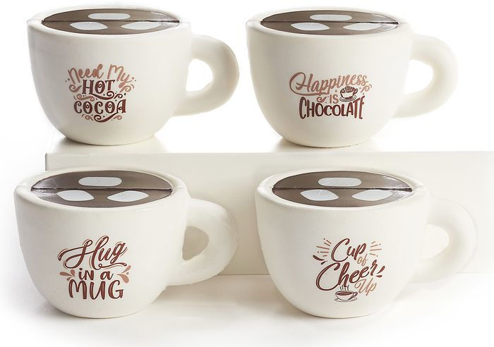 Hot Cocoa Mug Stress Reliever by GiftCraft