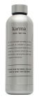 Definitions Water Bottle Karma Silver