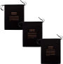 Definitions Set of 3 Drawstring Bags