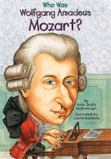 Alfred 74-0448431041 Who Was Wolfgang Amadeus Mozart - Music Book