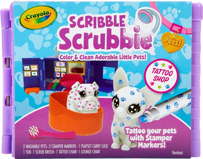 Crayola® Scribble Scrubbie Pets Dogs Coloring Set, 2-Count - Arts
