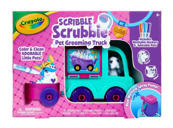 Scribble Scrubbie Pet Truck