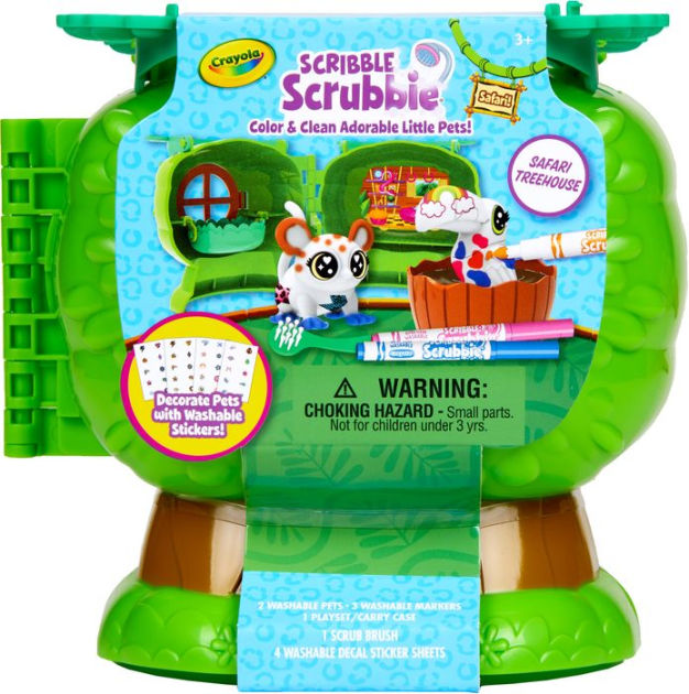 Crayola® Scribble Scrubbie™ Pets! Safari Tub Set & Vet Set -  BINSCRUBPETKIT2 - TeachersParadise