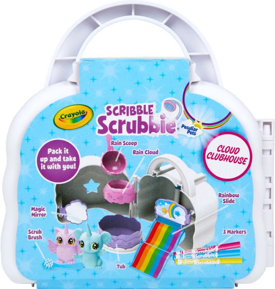 Scribble Scrubbie Pets! Peculiar Pets Cloud Clubhouse