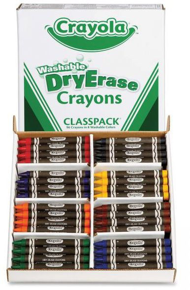 Crayola® Washable Dry-Erase Crayons