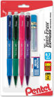 Twist-Erase Express 0.7 4-pk w/ eraser and lead