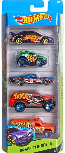 Hot Wheels 5-Car Pack (Assortment, Styles Vary)