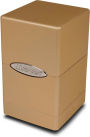 Metallic Caramel Satin Tower Box