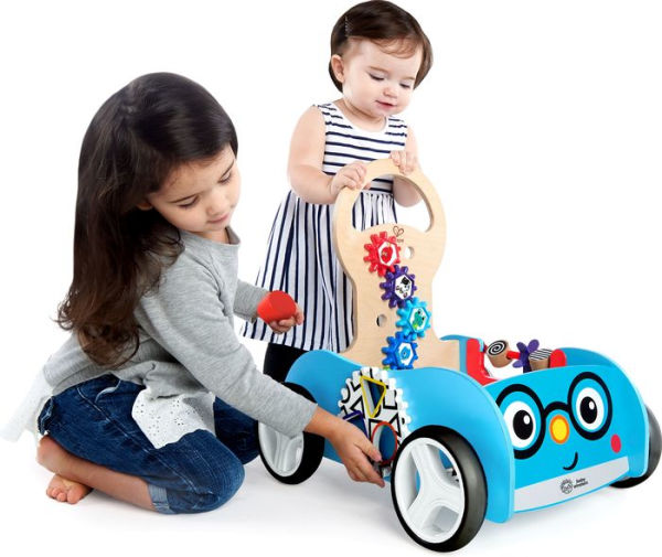 Discovery Buggy Wooden Activity Walker & Wagon