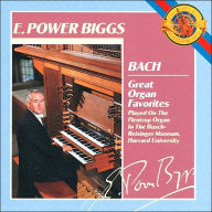 Title: Bach: Great Organ Favorites, Artist: E. Power Biggs