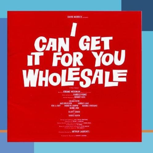 I Can Get It For You Wholesale [Original Broadway Cast Recording]