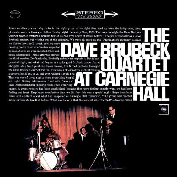 The Dave Brubeck Quartet at Carnegie Hall