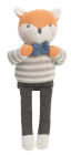 Knitted fox plush toy - 10