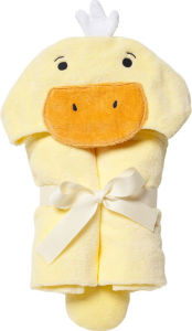 Title: Bath Wrap. Yellow Ducky