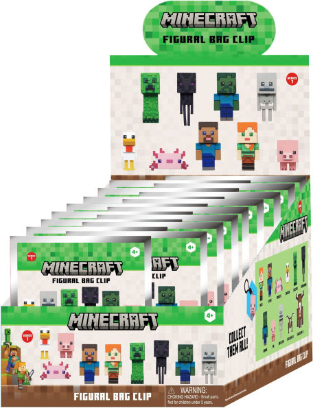 MINECRAFT S1 3D BAGCLIP