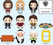 Alternative view 2 of Friends 3D Bagclip